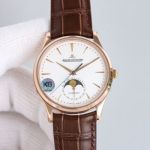 Jaeger-LeCoultre Gold Watch Moon Phase Ultra Thin Master  Cal.925 Movement 39mm Watch